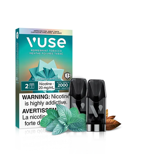 Vuse ePod 20mg Peppermint Tobacco (Provincial tax)