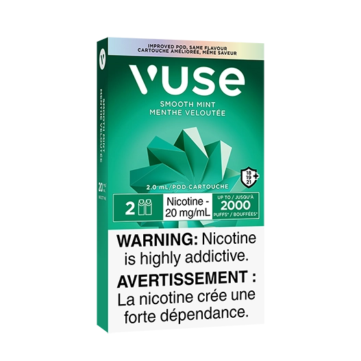 Vuse ePod 20mg Smooth Mint (Provincial tax)