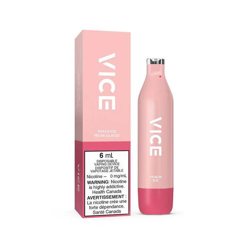 Vice 2500 Nicotine Free Peach Ice*