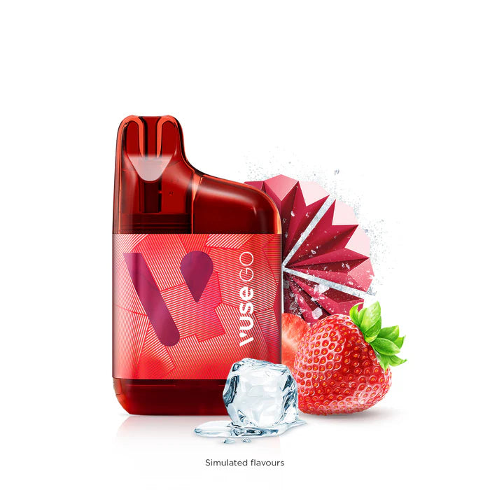 Vuse Go 2.0 1000 Strawberry ice (Provincial tax)