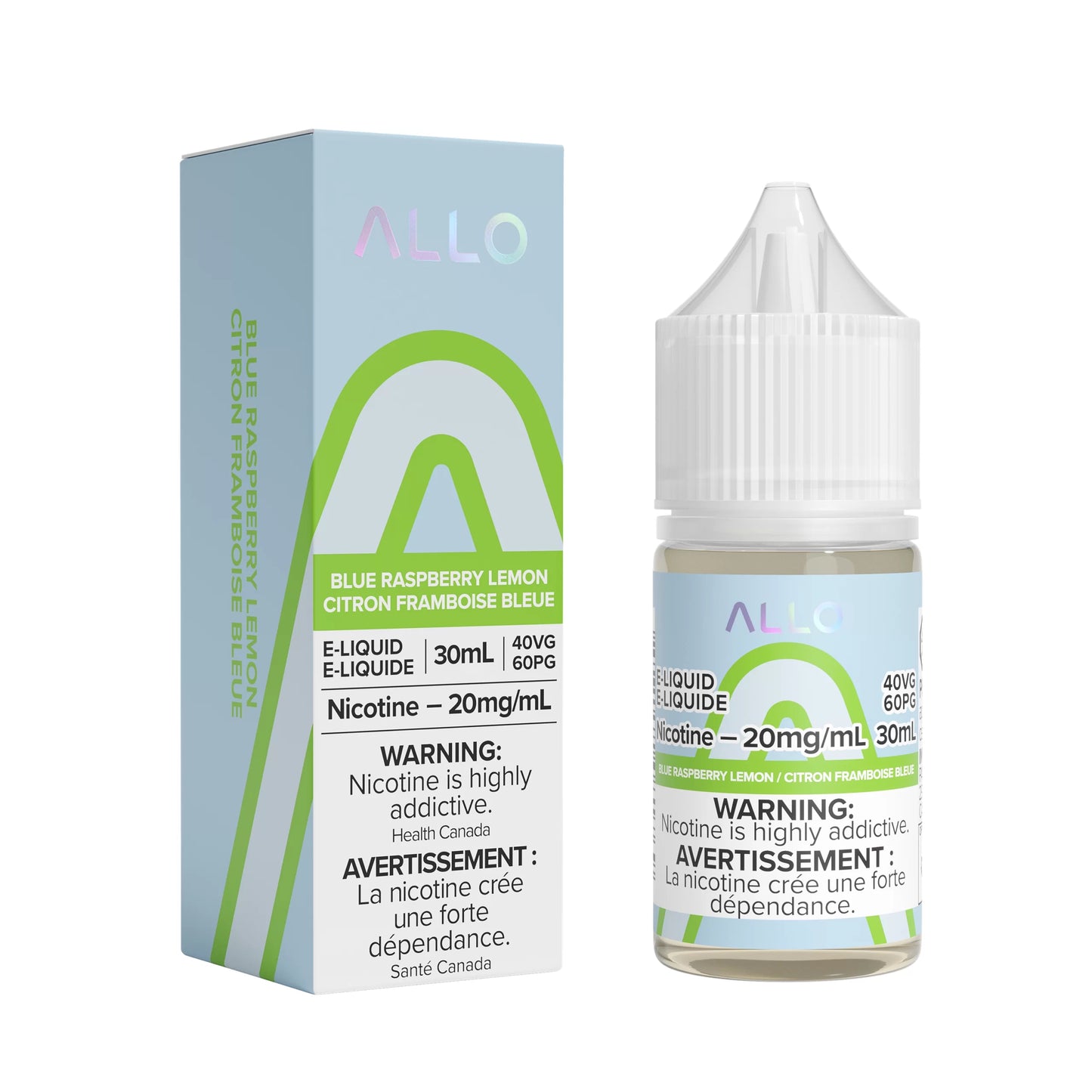 ALLO Eliquid 20mg/30ml Blue Raspberry Lemon (Provincial tax)