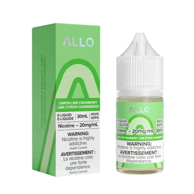 ALLO Eliquid 20mg/30ml lemon lime cranberry (Provincial tax)