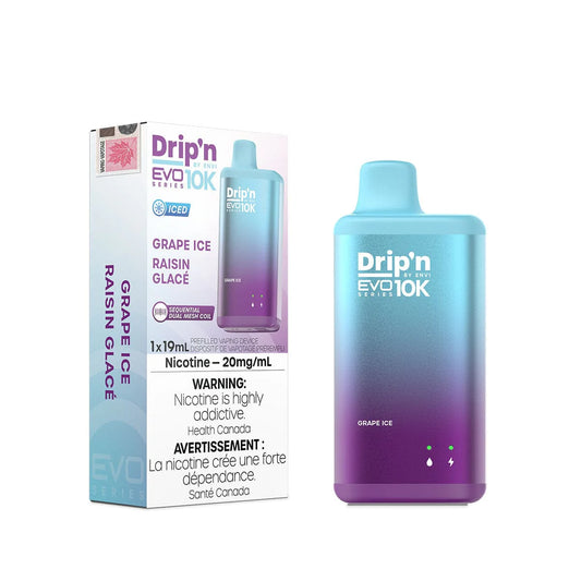 Dripn Evo 10k Grape Ice (Provincial Tax)