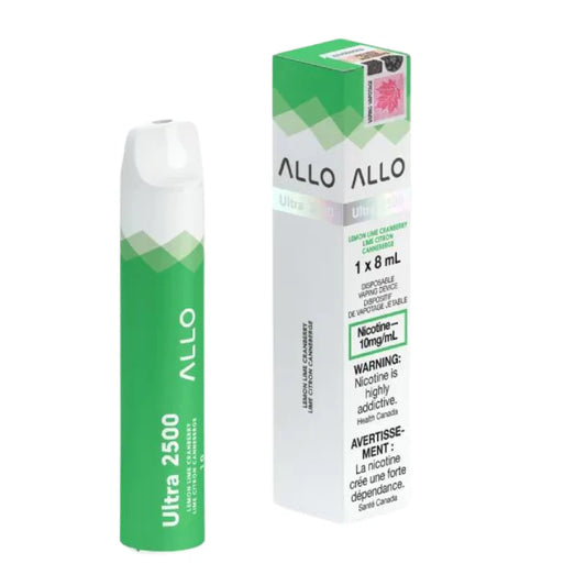 Allo 2500 10mg Lemon Lime Cranberry (provincial tax)