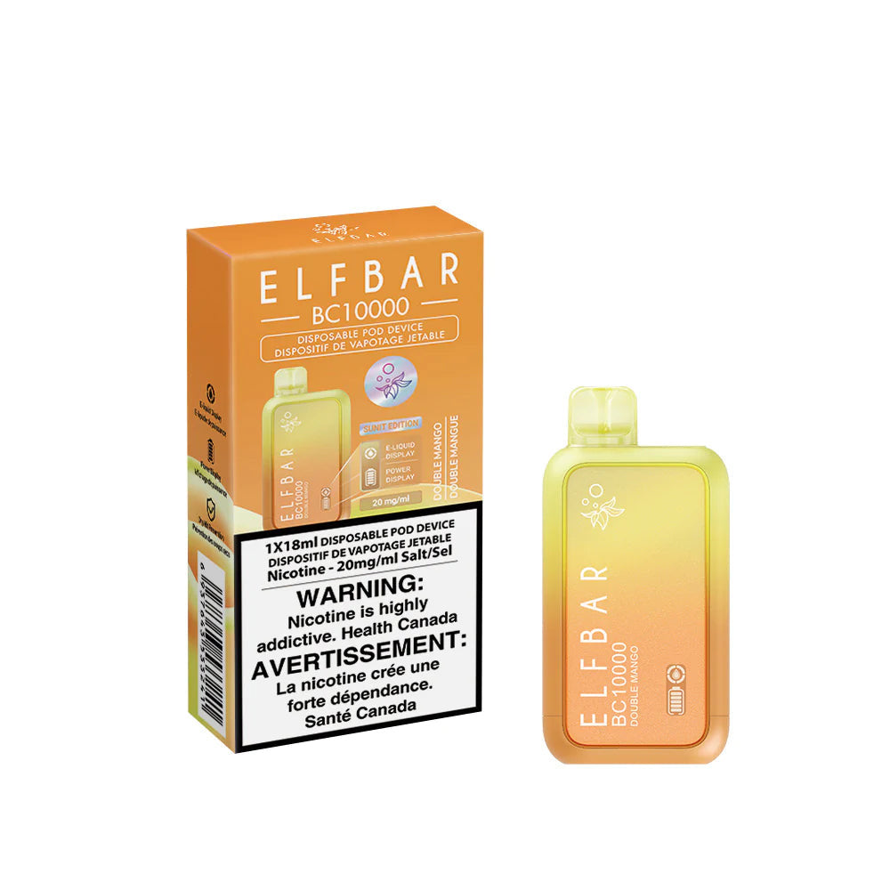 Elf bar bc 10000 Double Mango (provincial tax)