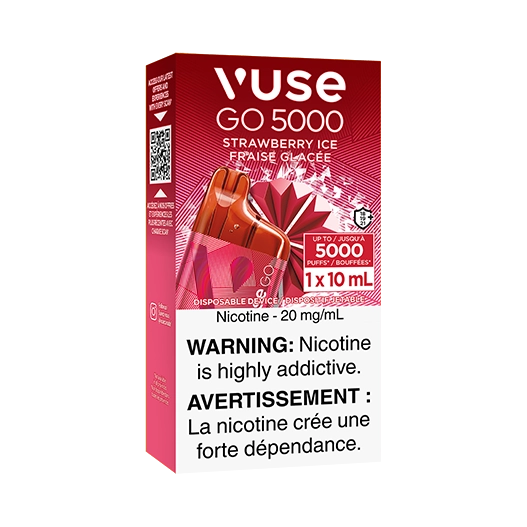 Vuse Go 2.0 5000 Strawberry Ice (Provincial tax)