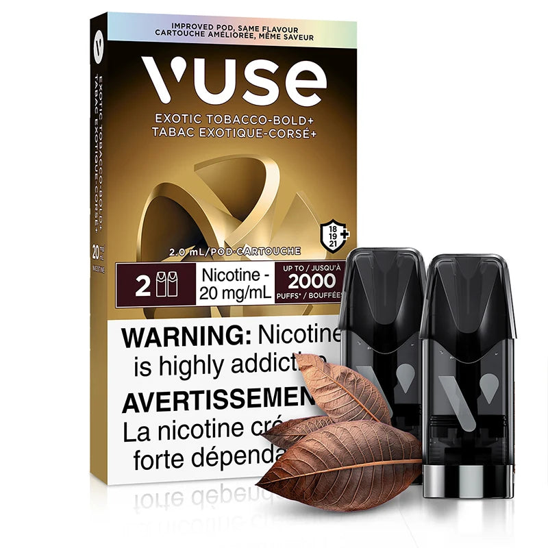 Vuse ePod 20mg Exotic Tobacco Bold+ (Provincial tax)