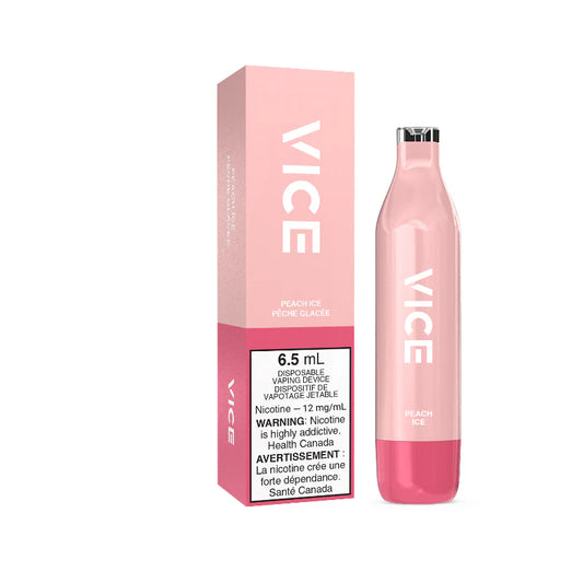 Vice 2500 Peach ice 12mg (provincial tax)