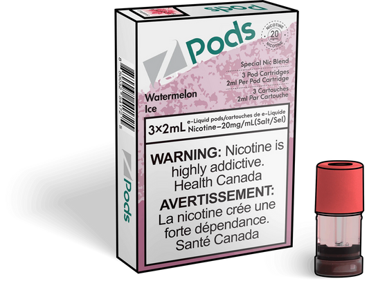 Zpods Watermelon ice (Provincial tax)