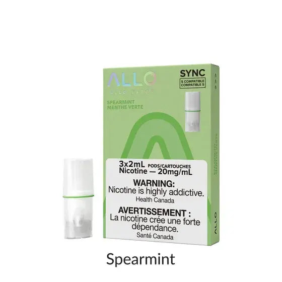 Allo Sync 3pods Spearmint (3X2ml)(Provincial tax)