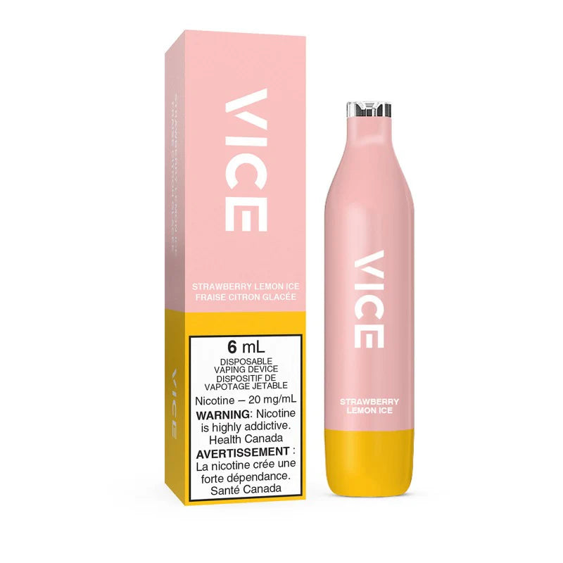 Vice 2500 Strawberry Lemon ice (Provincial tax)