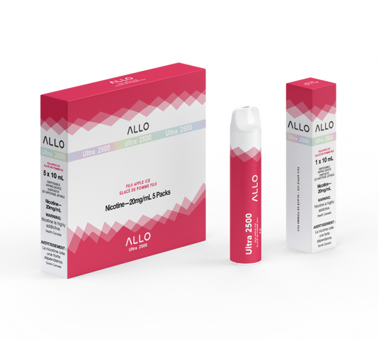 Allo 2500 20mg Fuji Apple ice*