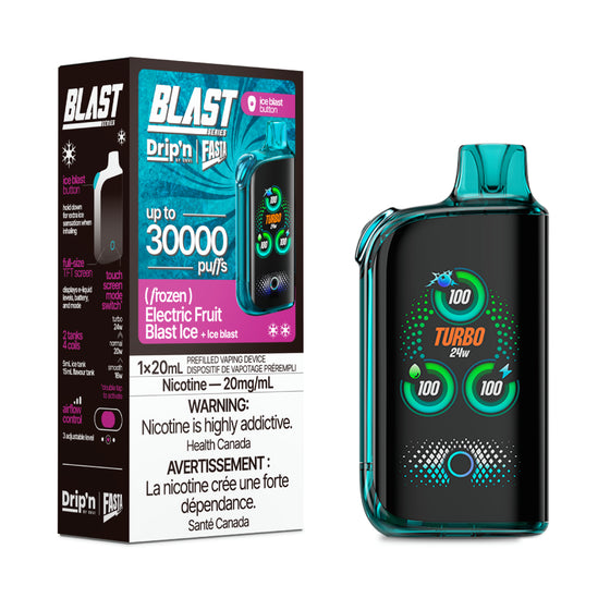 Dripn by Envi Fasta blast 30k Electric fruit blast ice*