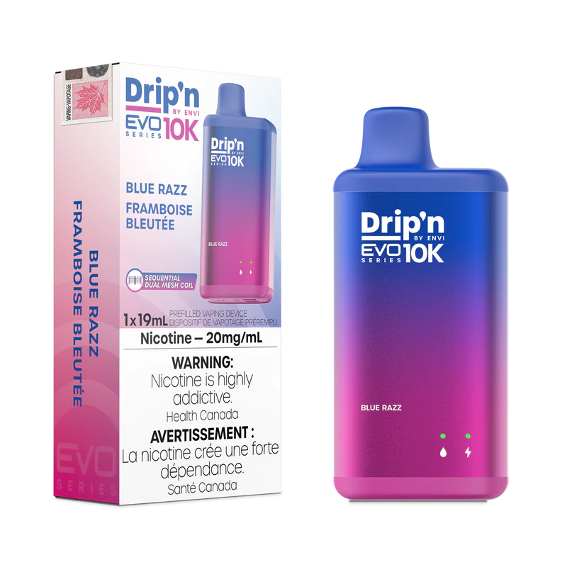 Dripn Evo 10k Blue Razz*