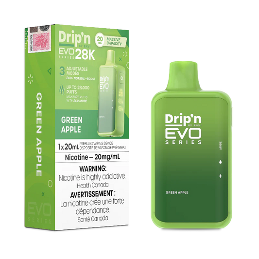 Dripn Evo 28000 Green Apple*