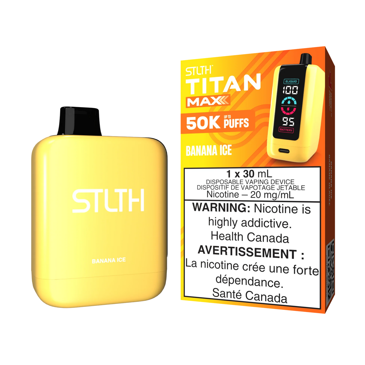 STLTh Titan Max 50k - Banana Ice (Provincial tax)