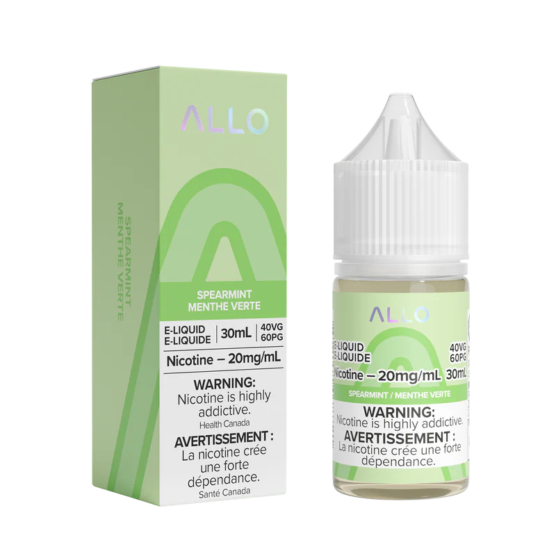 Allo E-liquid- Spearmint 20mg/30ml*