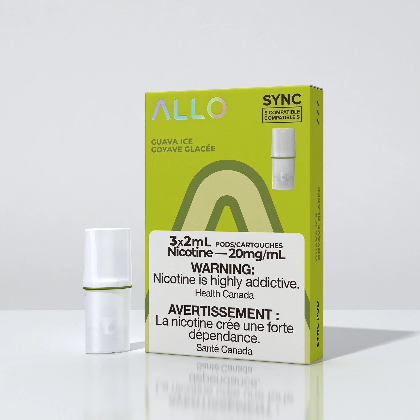 Allo Sync 3pods  guava ice (3x2ml)*