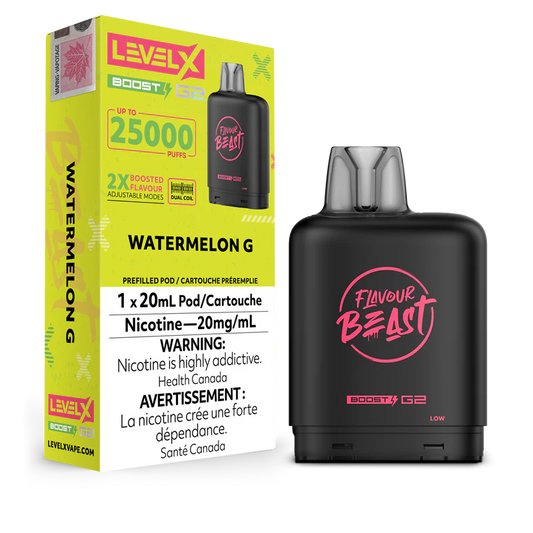 Level X Boost pod G2 25k Puffs Watermelon G*