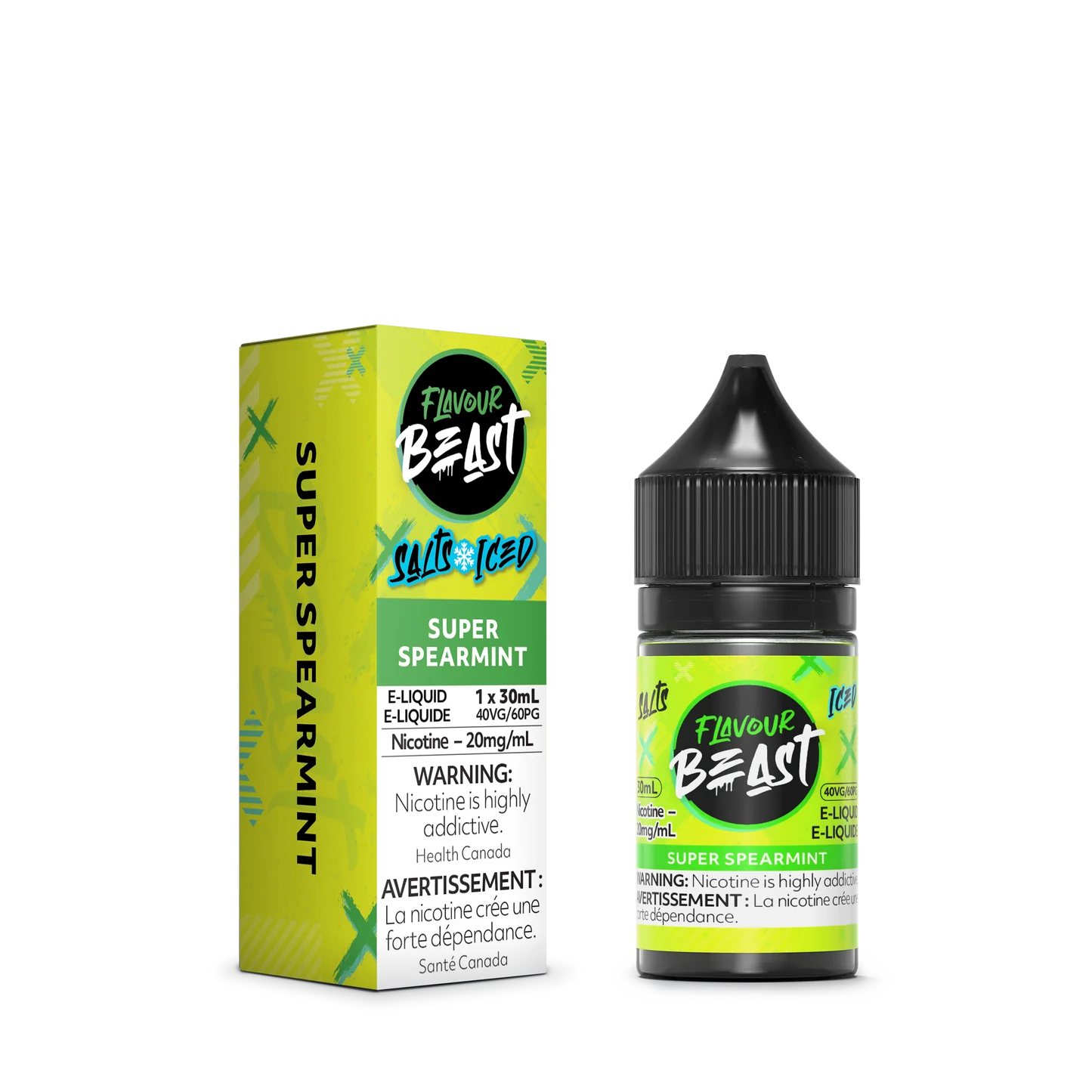 Flavour beast E-liquid- Super Spearmint 20mg/30ml*