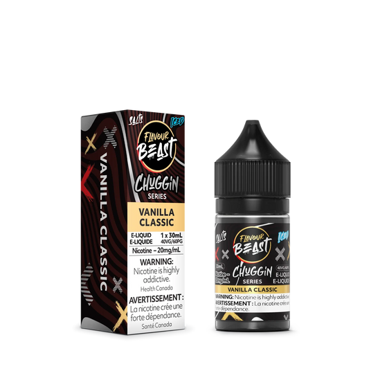 Flavour beast E-liquid- Chuggin vanilla classic D 20mg/30ml(provincial tax)