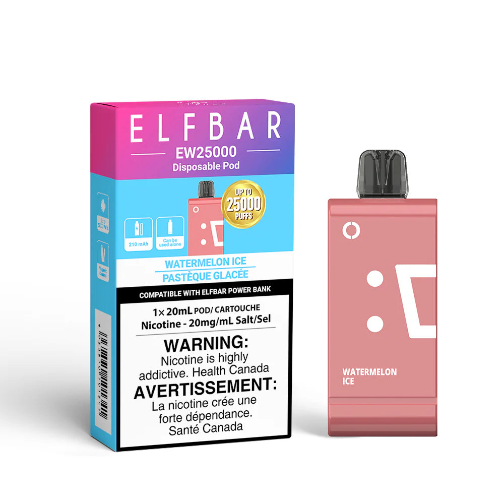 Elfbar EW 25000 pod Watermelon Ice (Provincial tax)