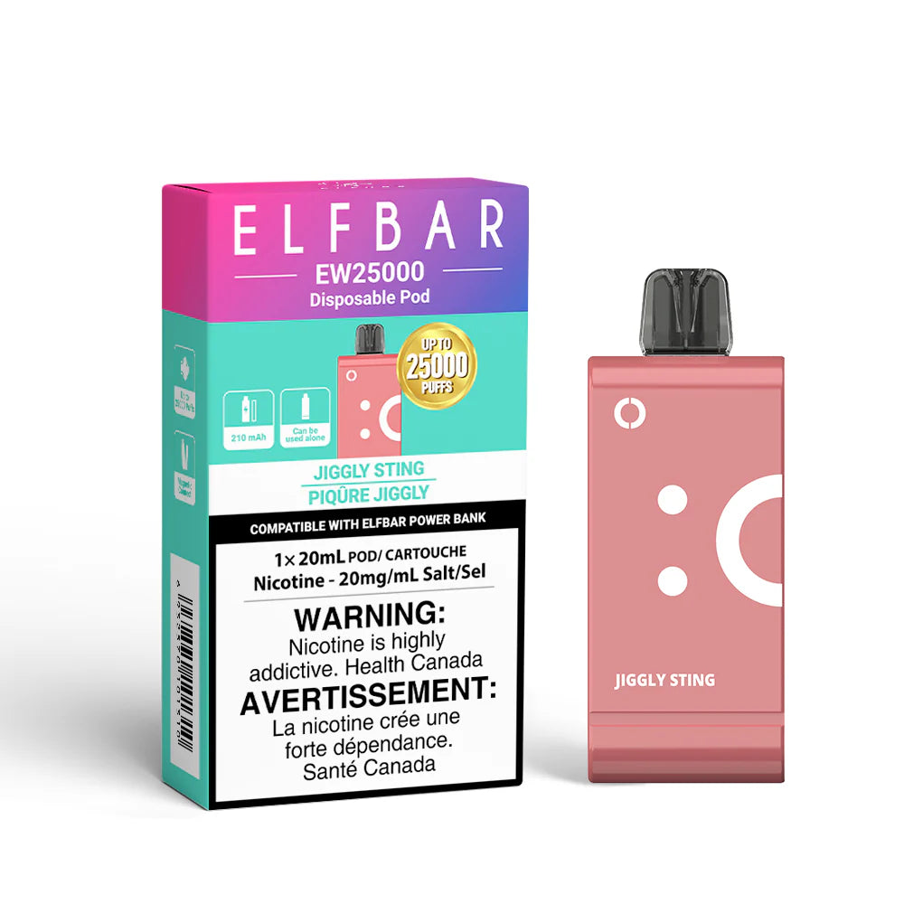 Elfbar EW 25000 pod Jiggly Sting (Provincial tax)