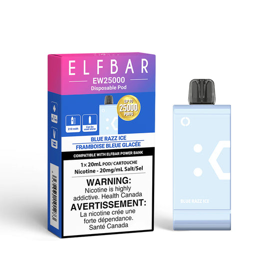 Elfbar EW 25000 pod Blue Razz ice (Provincial tax)