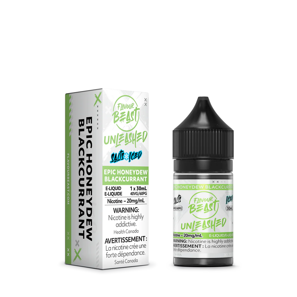Flavour beast E-liquid-  Unleashed Epic Honeydew blackcurrant 20mg/30ml*