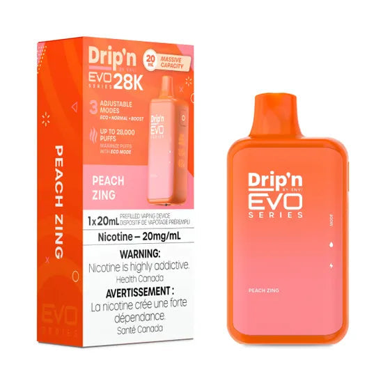 Dripn Evo 28000 Peach Zing