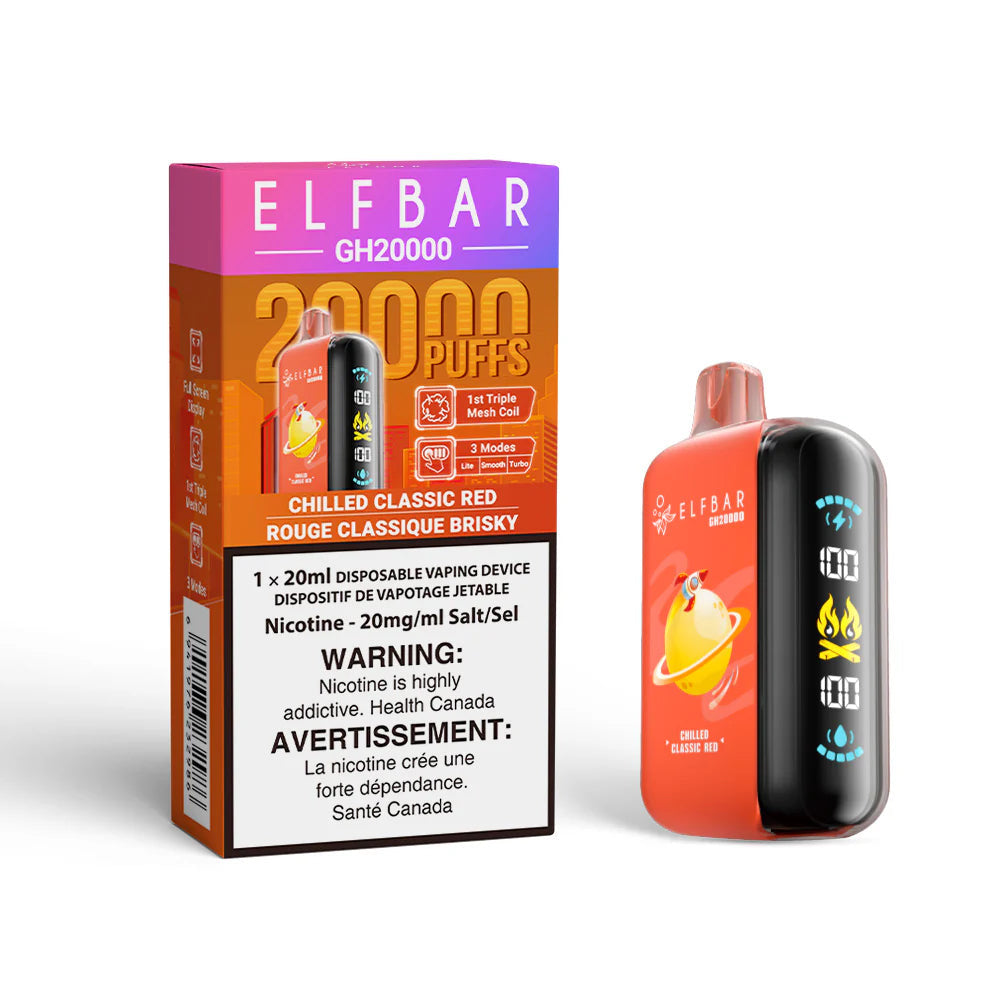 Elfbar GH 20000 Chilled Classic Red (Provincial tax)