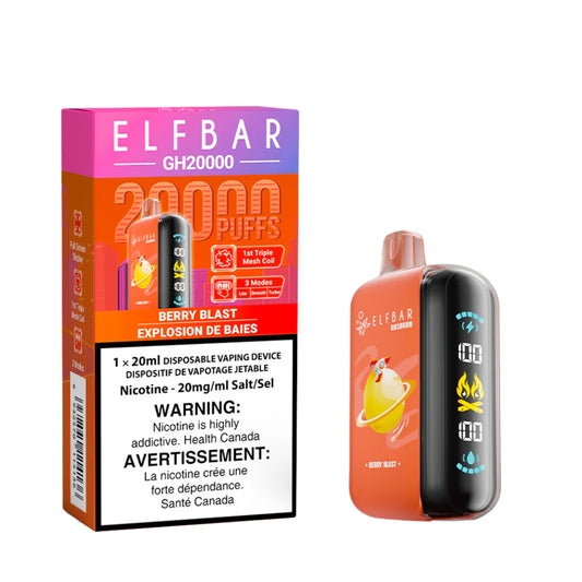 Elfbar GH 20000 Berry blast (provincial tax)