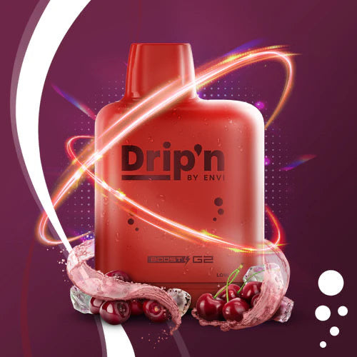Dripn Level X Boost pod 25k Puffs Cherry Classic Ice*