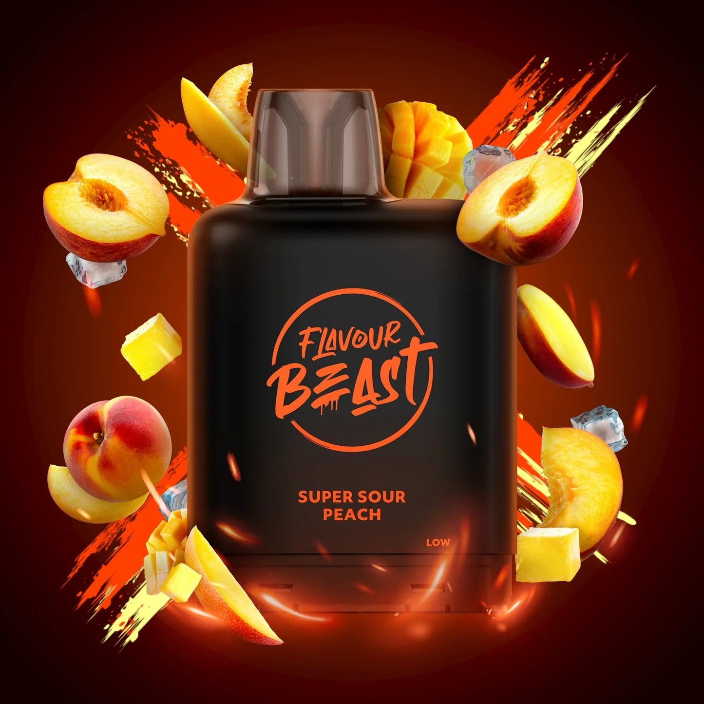 Level X Boost pod G2 25k Puffs Super Sour Peach Iced*