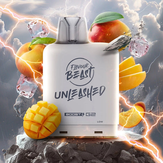 Level X Boost pod G2 25k Unleashed Epic Peach Mango*