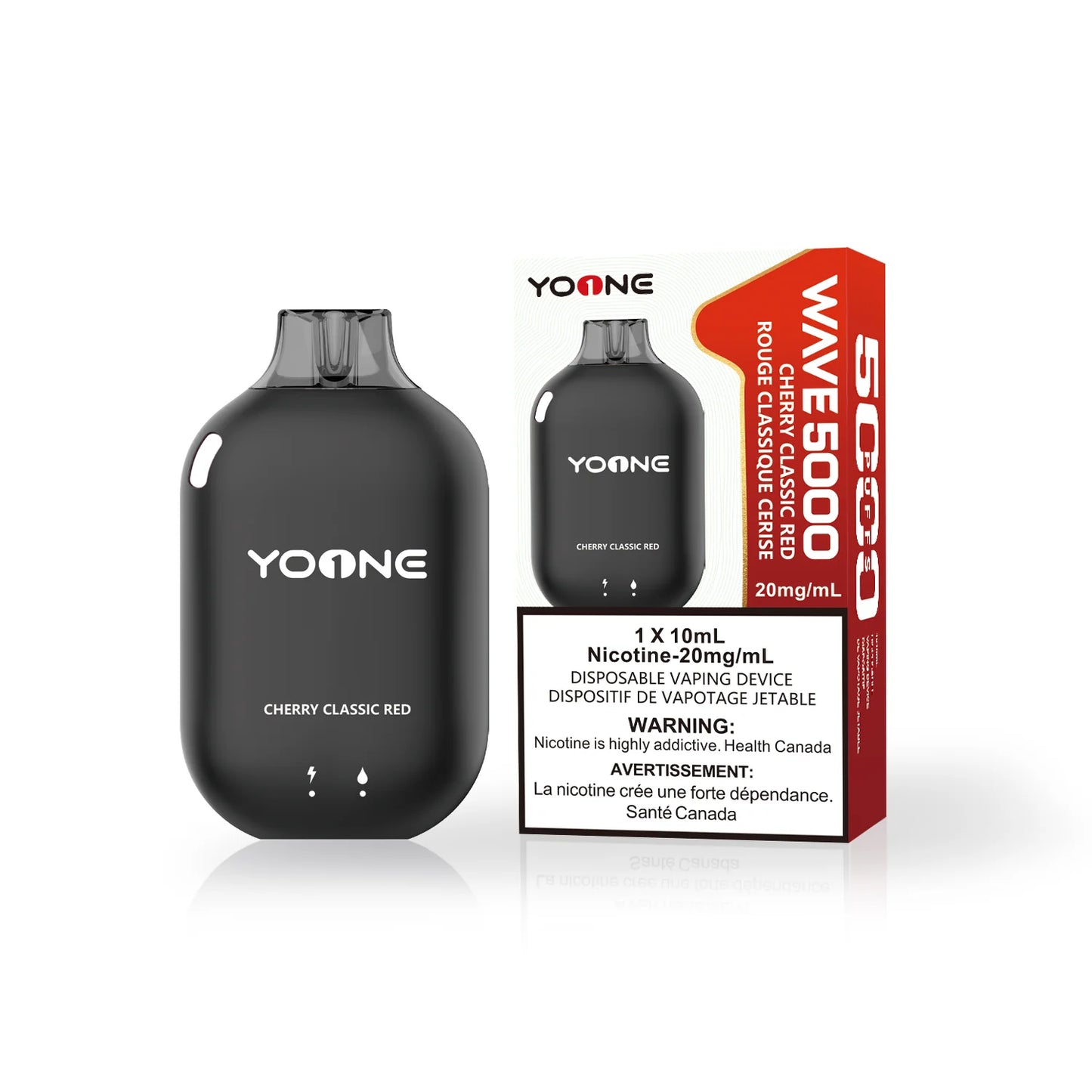Yo One Wave5000 Cherry classic red (Provincial tax)