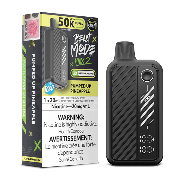 Flavour beast Beast mode max 2 50k puffs Pumped Up Pineapple*