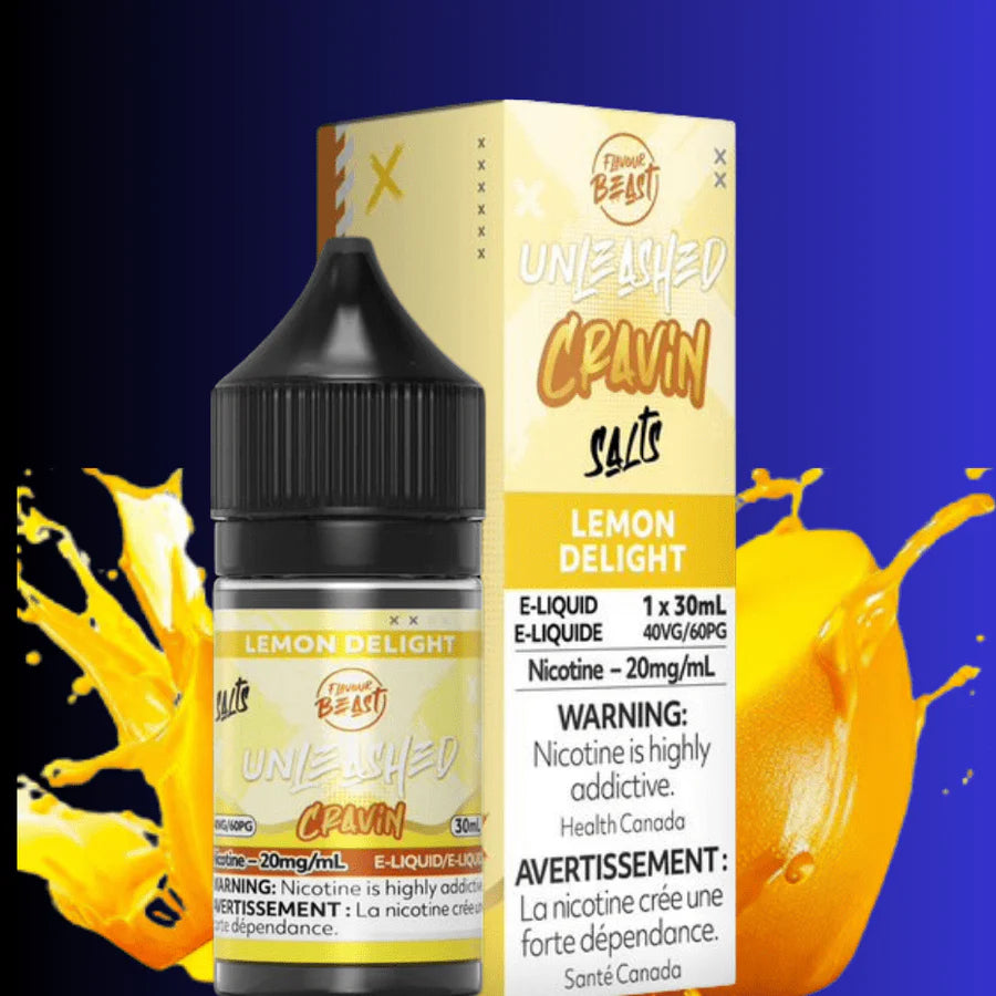 Flavour beast E-liquid-  Unleashed Lemon Delight 20mg/30ml*