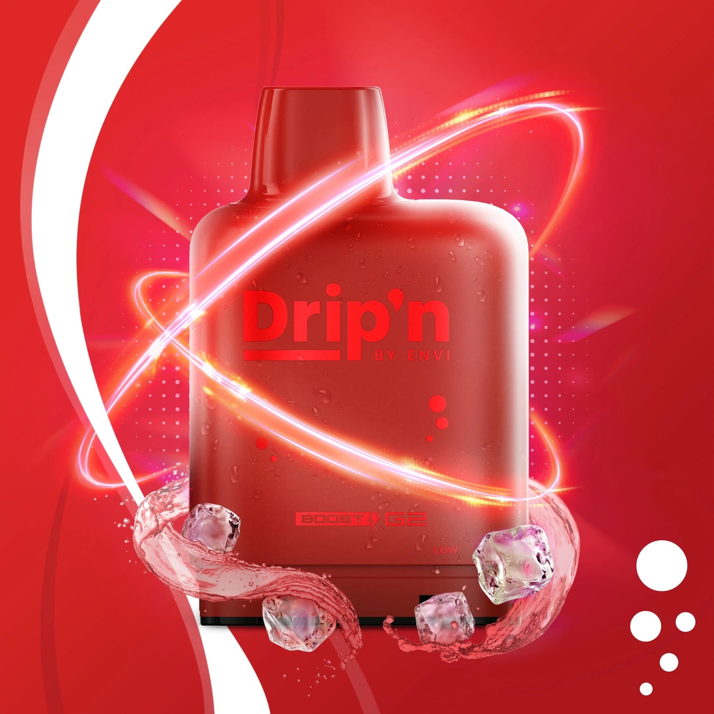 Dripn Level X Boost pod 25k Puffs Red Classic Ice*