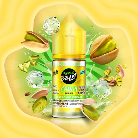 Flavour beast Cravin E-liquid- Pistachio Dream20mg/30ml*