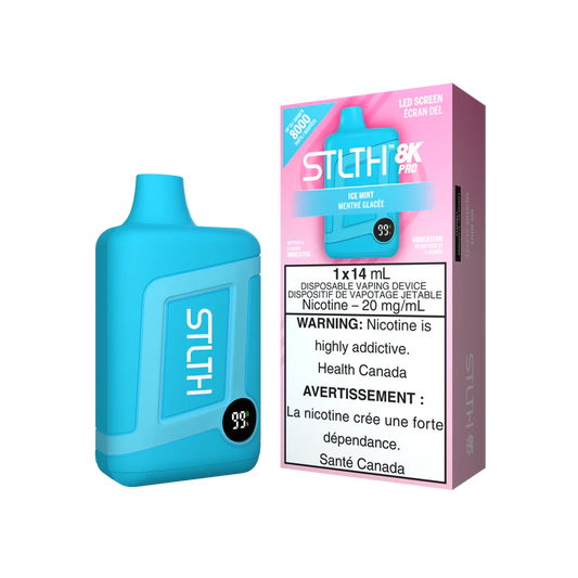 Stlth 8000 Pro Ice Mint (Provincial Tax)