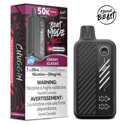 Flavour beast Beast mode max 2 50k puffs Cherry Classic*