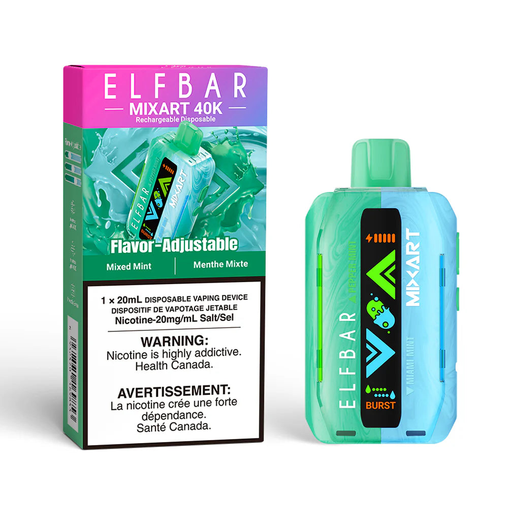 Elfbar Mixart 40k Mixed Mint(Provincial tax)