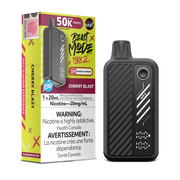 Flavour beast Beast mode max 2 50k puffs Cherry Blast*