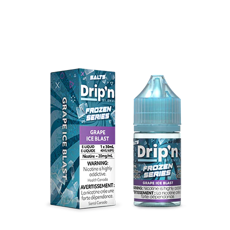 Dripn by Envi Frozen E-Liquid Grape Ice Blast 20mg/30ml*