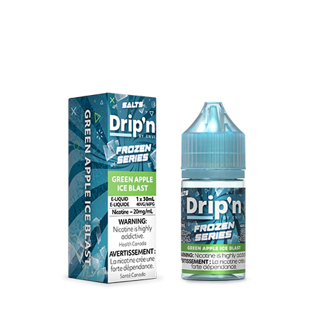 Dripn by Envi Frozen E-Liquid Green Apple Ice Blast 20mg/30ml*