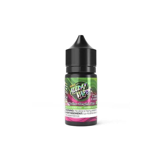 Allday Vapor Salt Nic Pineapple Guava kiwi 20mg/30ml*