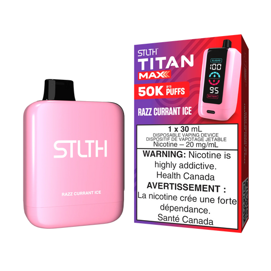 STLTh Titan Max 50k - Razz Currant Ice (Provincial tax)