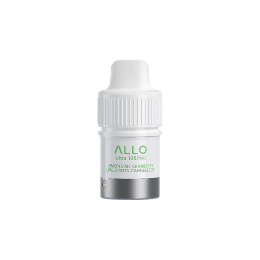 Allo ultra 10k pod Lemon Lime Cranberry (Provincial tax)