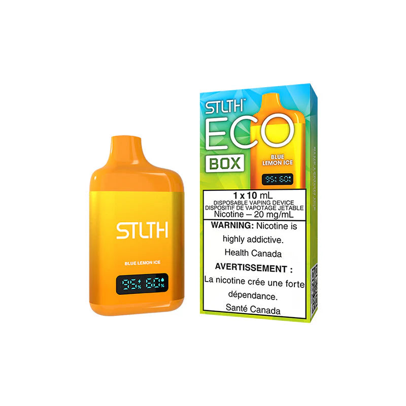 Stlth eco box Blue lemon ice(Provincial tax)